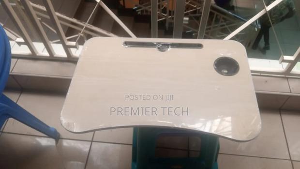 Wooden Profile 5 Levels Adjustable Angle Foldable Study Table - thumbnail 4