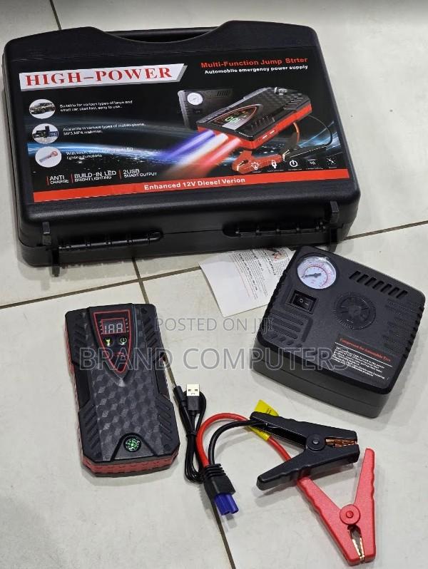 High-Power Multi-Function Car Jump Starter 12v – Portable