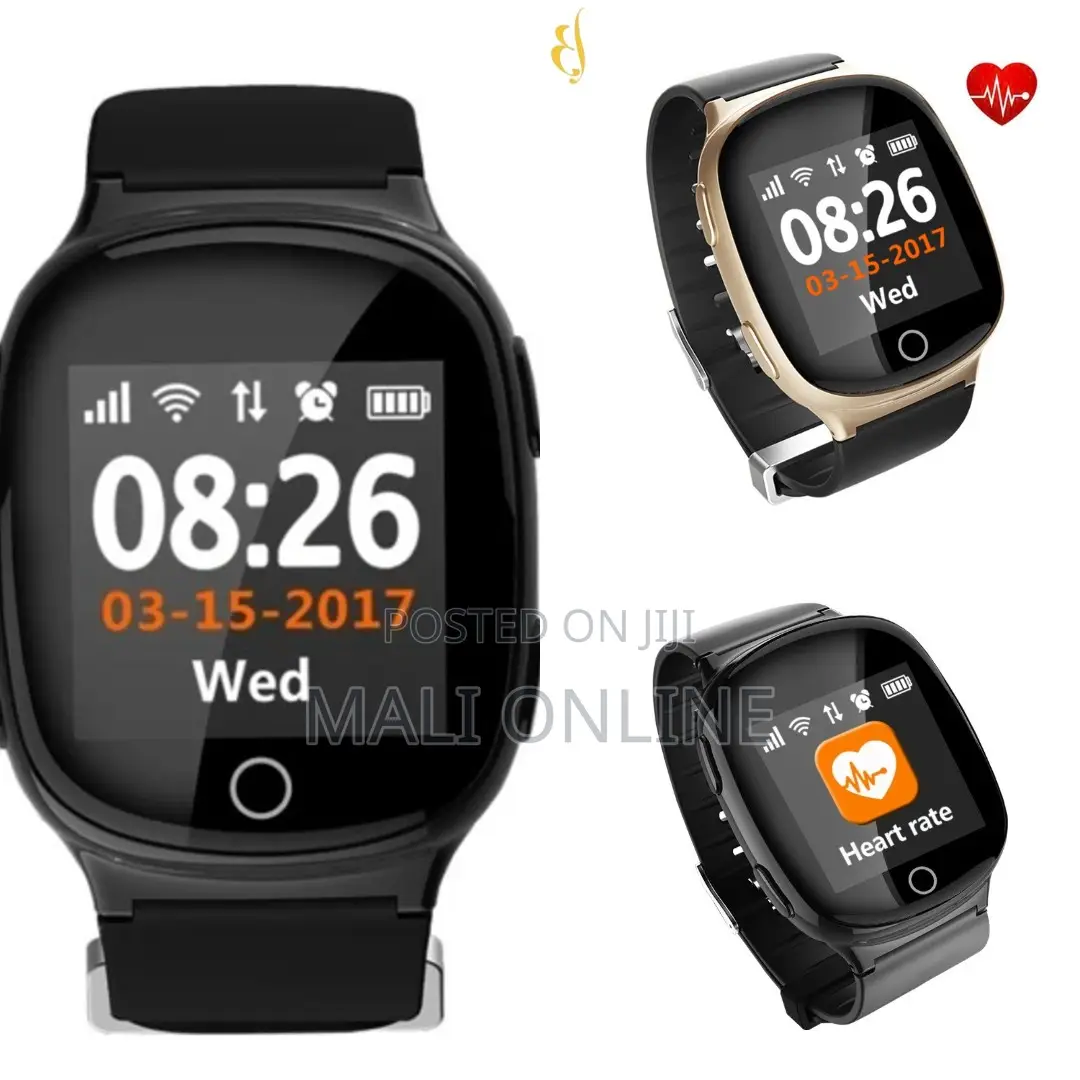 Elderly Smart Watch With GPS Sos Fall Detection Two-Way Calling D100