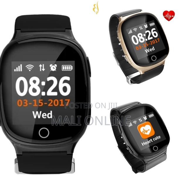 Elderly Smart Watch With GPS Sos Fall Detection Two-Way Calling D100 - thumbnail 2