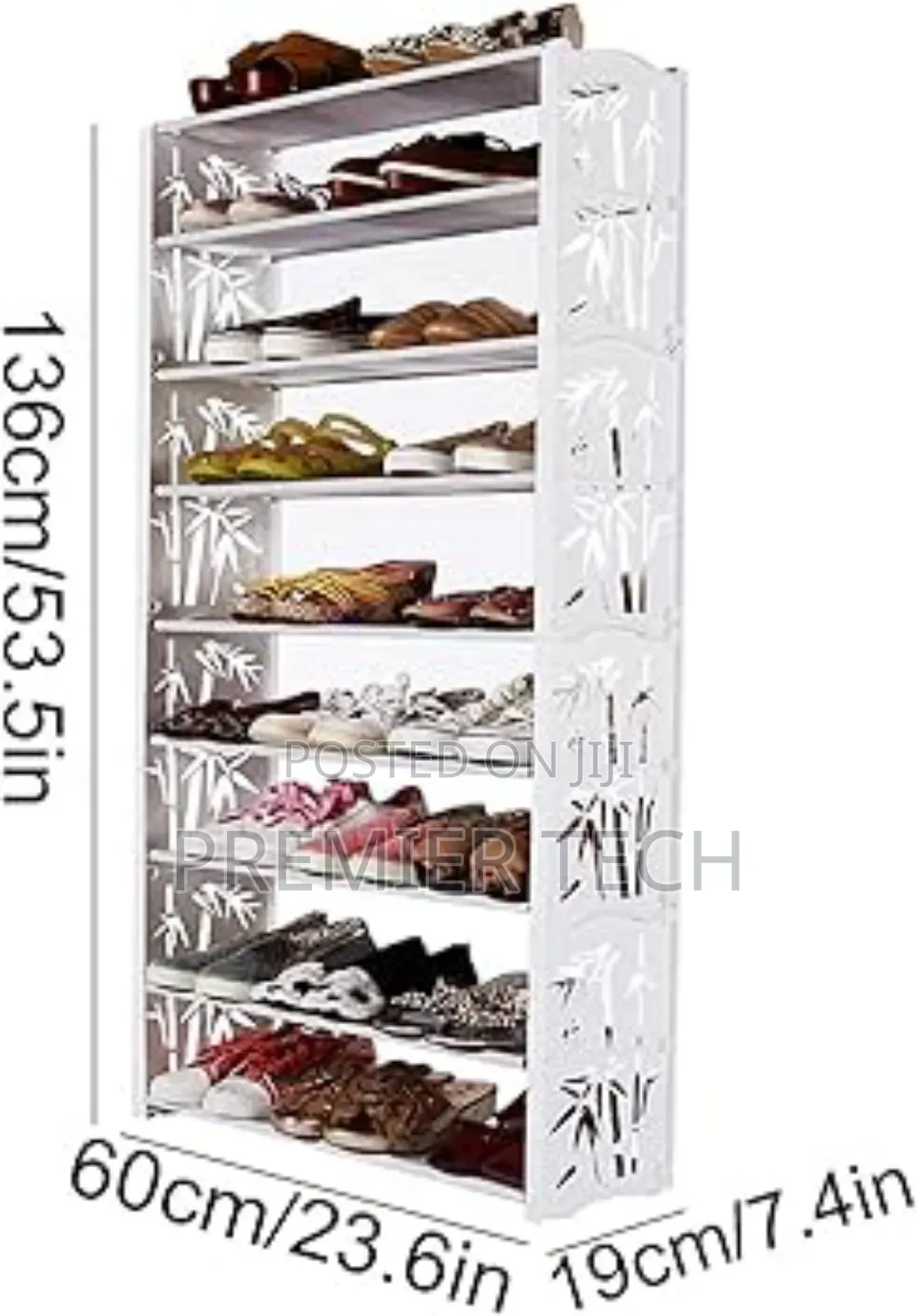 *7 Layer Nordic Wind Simple Multifunctional Rack Size 58x19x102cm