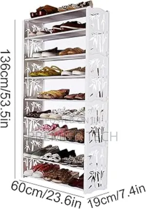 *7 Layer Nordic Wind Simple Multifunctional Rack Size 58x19x102cm