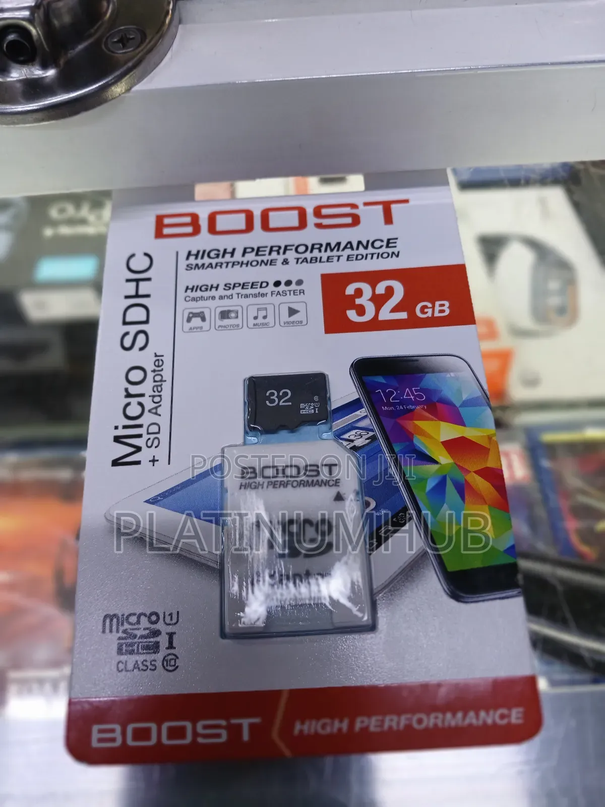 Micro Sd+Sd Adapter 32gb Mem Card