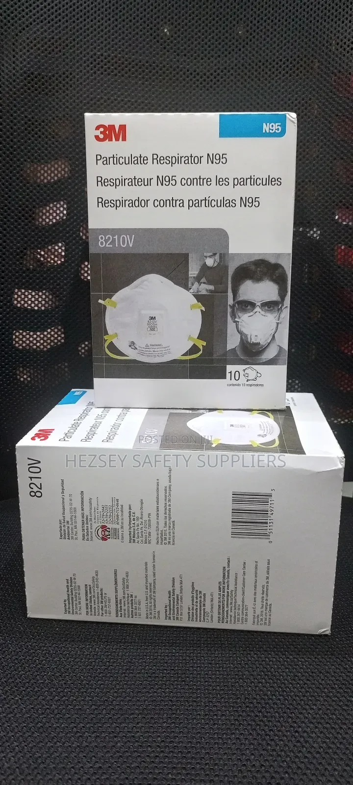 3m 8210 Dust Mask With Valve