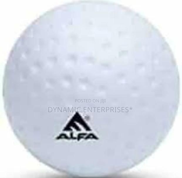 Alfa Professional Dimpled Field Hockey Ball - White