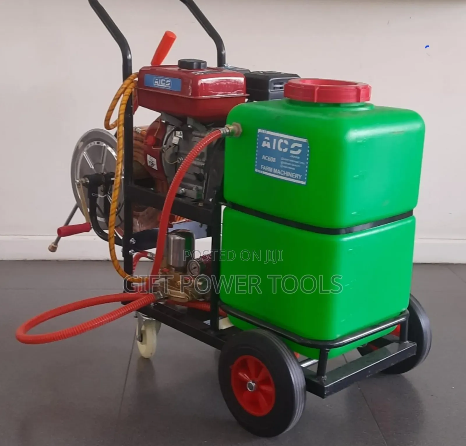 60 Litres Trolley Sprayer/Quality Aico Japan Petrol Engine Sprayer 60l