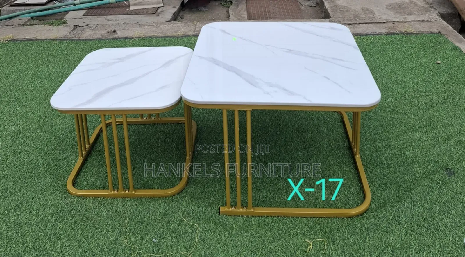 Elegant Space-Saving Vanity Stool Set