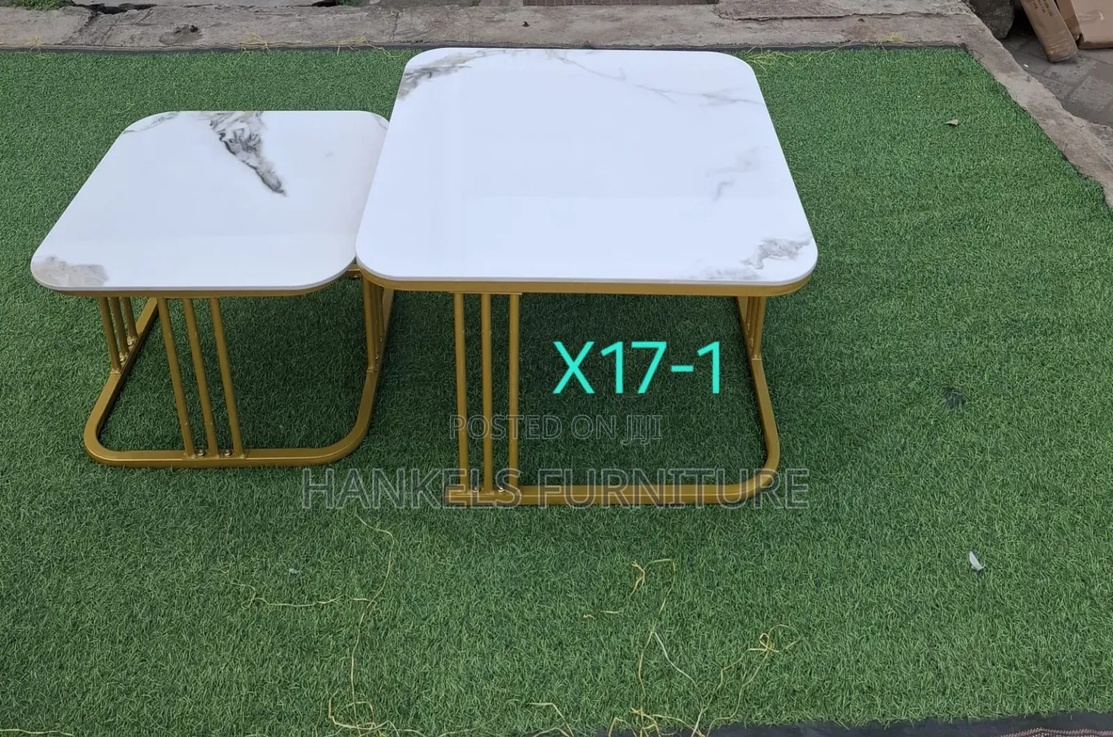 Elegant Space-Saving Vanity Stool Set