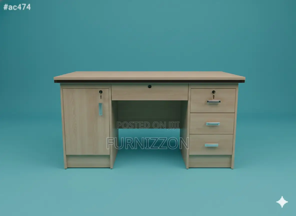 Spacious Home Office Desk With 1.2 Meter Surface