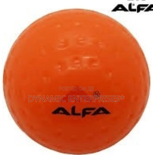 Alfa Professional Dimple Field Hockey Ball - Orange