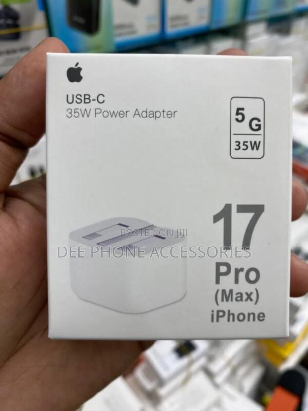 iPhone 17 Pro Max 35w Power Adapter - main view