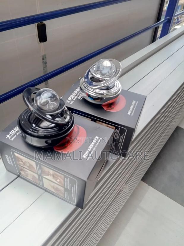 Solar Powered Rotating Car Air Perfume