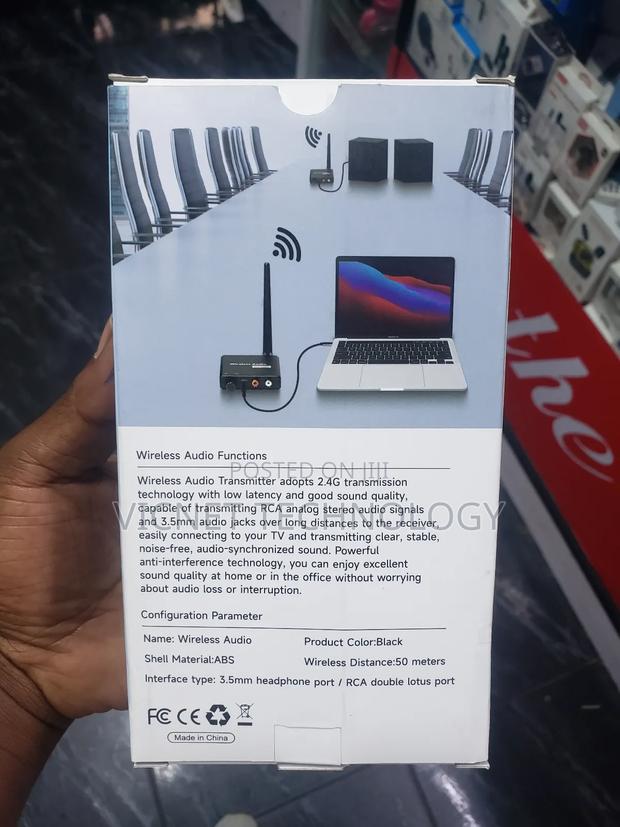 Rca / 3.5mm Jack Input Wireless Hdmi Audio With Transmitter Receiver - thumbnail 2