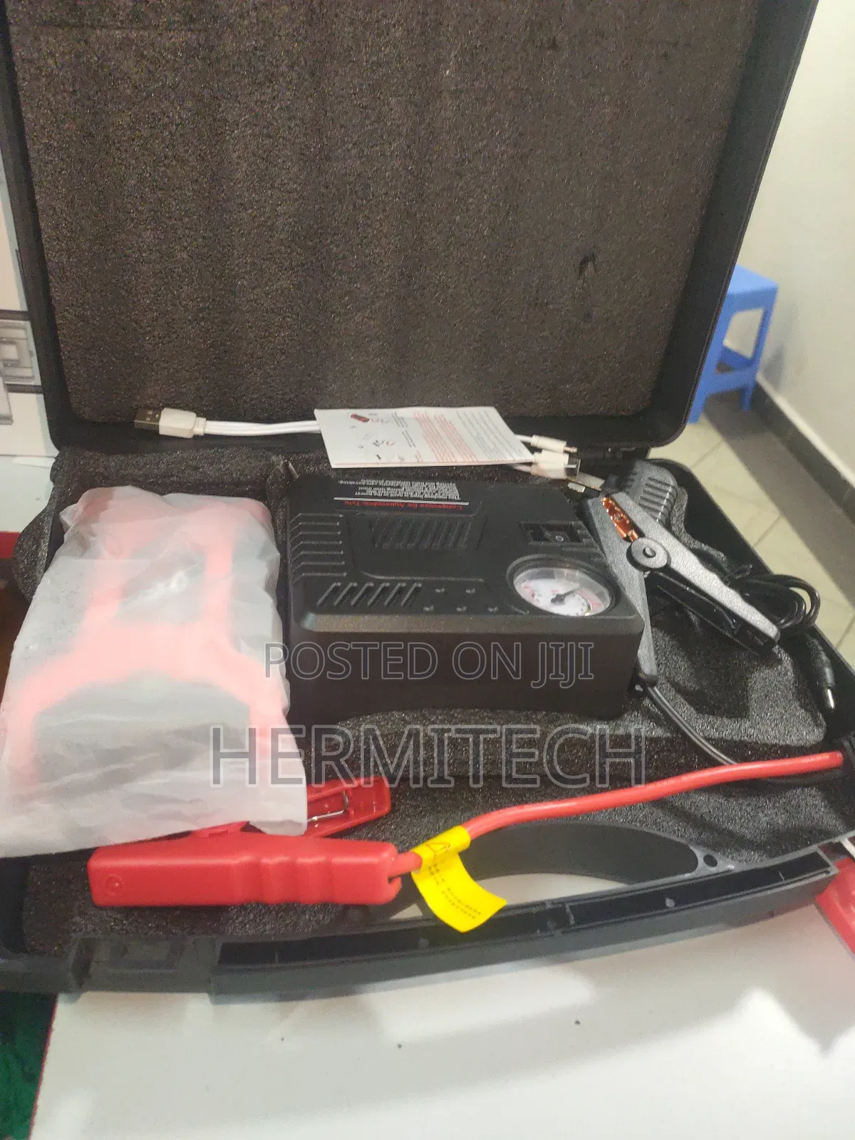 Car Jum Starter Kit Full Kit 99800 Mah Battery