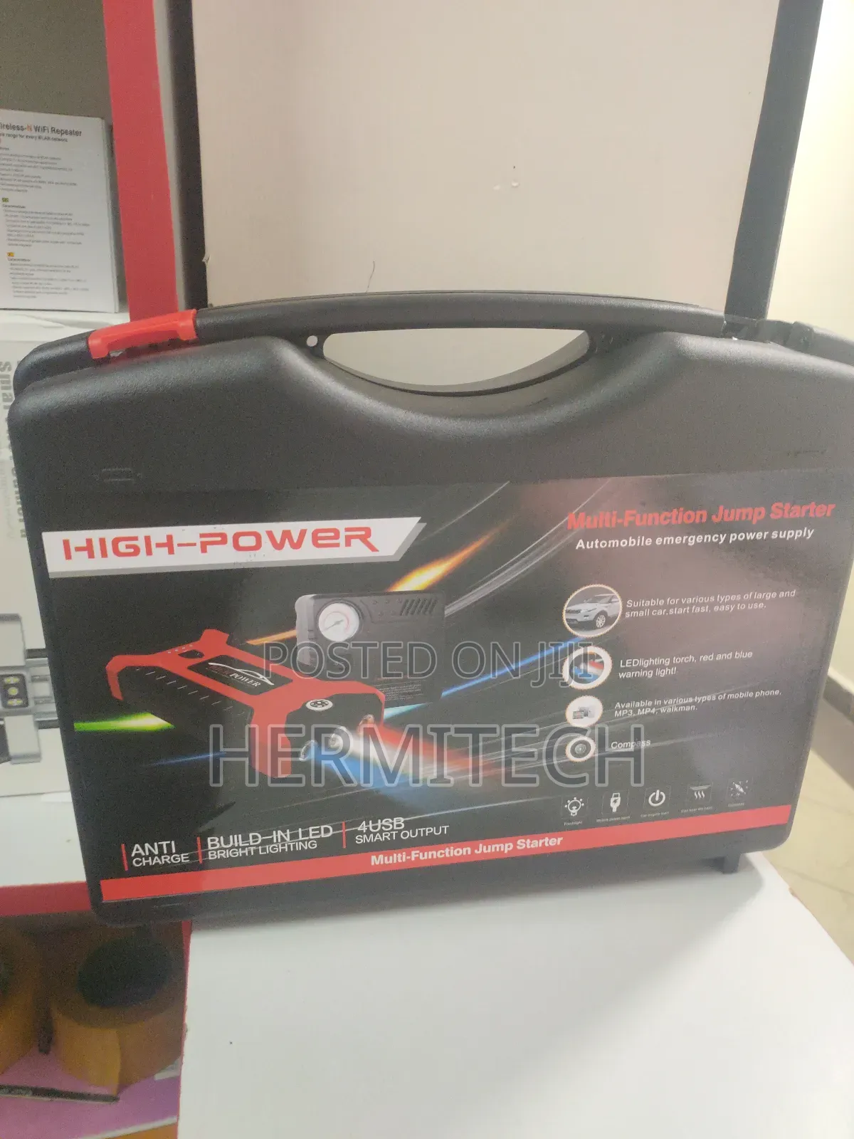 Car Jum Starter Kit Full Kit 99800 Mah Battery