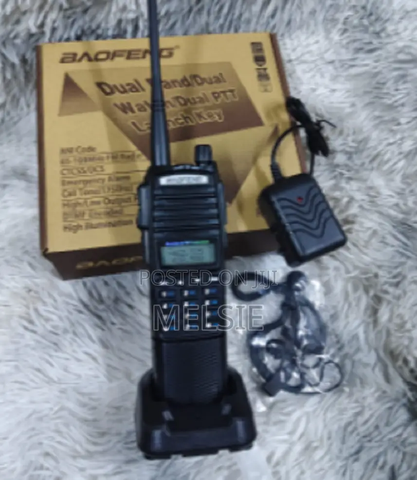 Baofeng Uv 82 Walkie - Talkie 8w 8-10km , 8-10km Range.