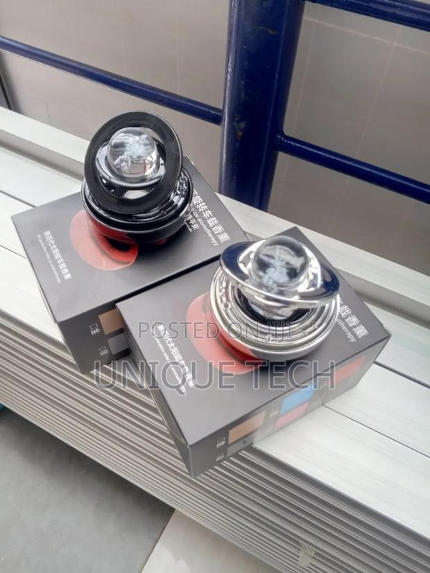 Solar Powered Spinning Car Air Perfume