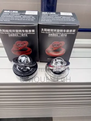 Solar Powered Rotating Dashboard Perfume