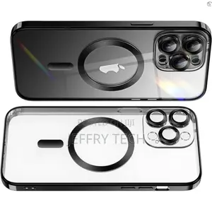 Nikger Plated Magnetic Charging Clear Cover For iPhone 11 Pro