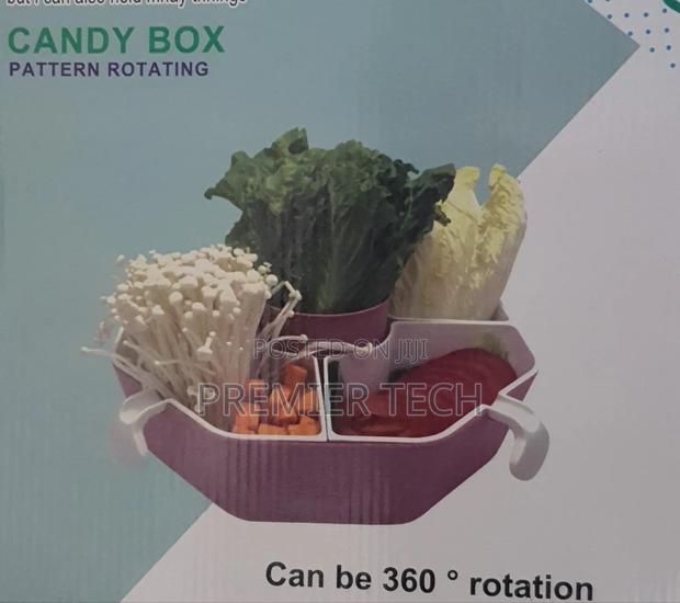 3600 Rotating Octagonal Fruit Drainer Basket - main view