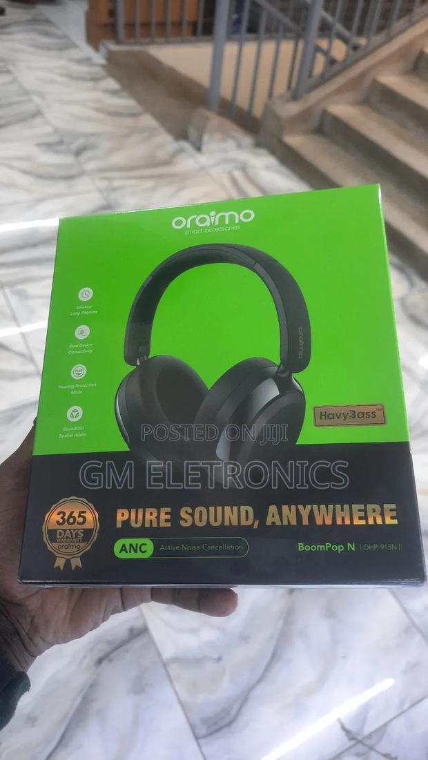 Oraimo Boompop N Wireless Hybrid Noise Cancelling Over-Ear Headphones