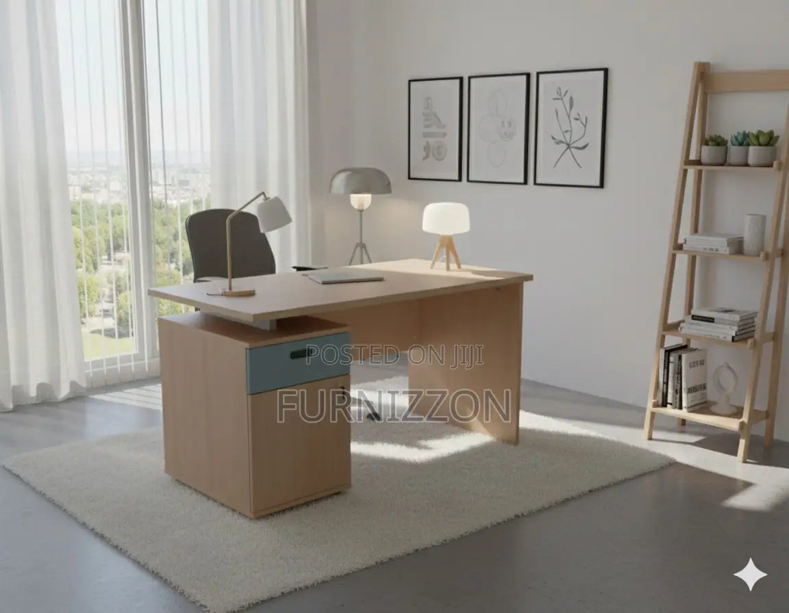 Modern 1.2m Desk for Professionals and Students
