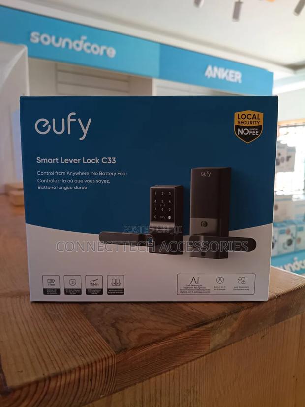 Eufy C33 Smart Lever Lock - main view