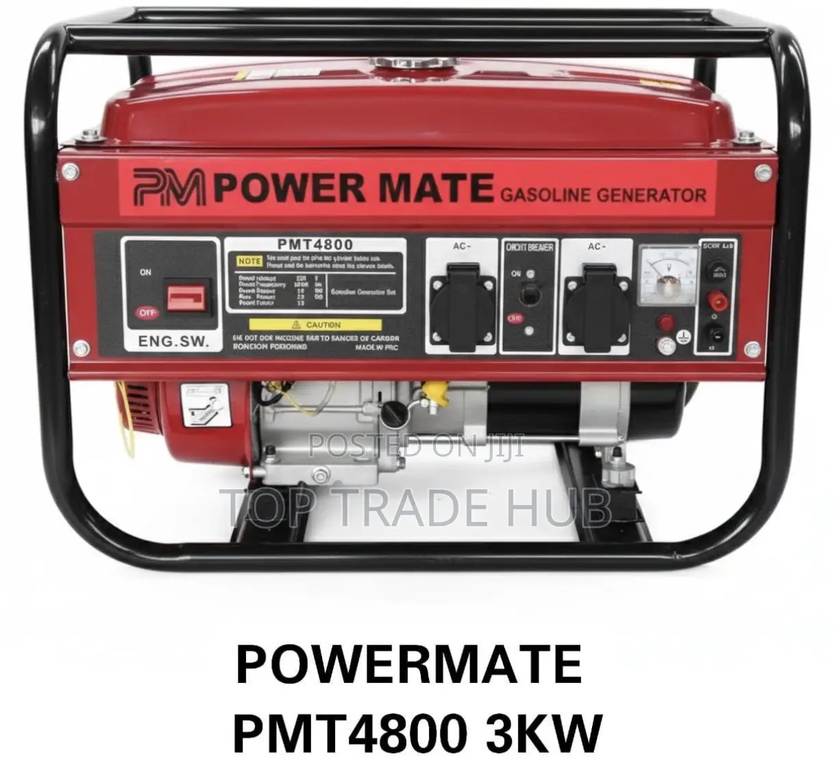 Reliable Powermate Pmt4800 Petrol Generator 3kw/4kva