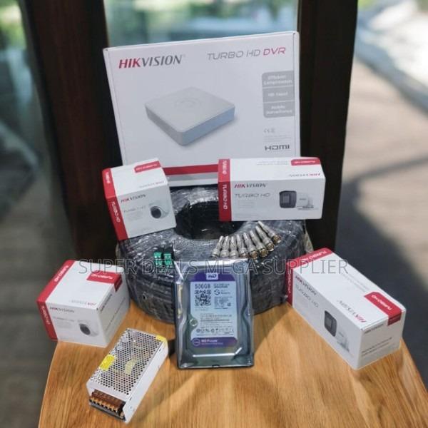 Hikvision 4 Turbo 2mp CCTV Camera System With Real Time Capture - main view