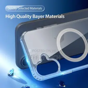 Clinier Mag Series Clear Case Cover With Magsafe for iPhone 16