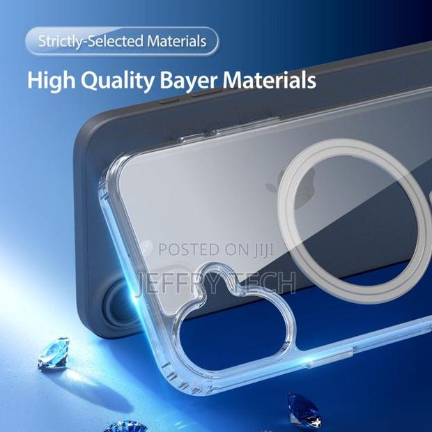 Clinier Mag Series Clear Case Cover With Magsafe for iPhone 16