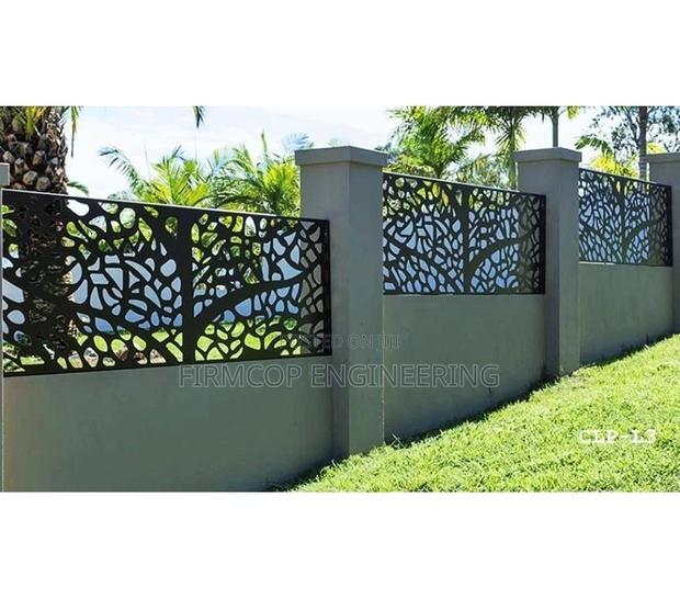 Stylish Laser Cut Metal Privacy Screens