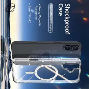 Clinier Mag Series Clear Case Cover With Magsafe for iPhone 16