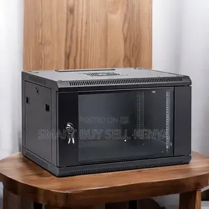 6u Wall Cabinet, Two Keys Supplied Vented Side Panels