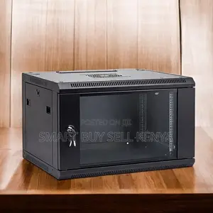 6u Wall Mount Cabinet, Robust Steel Body Fast Installation