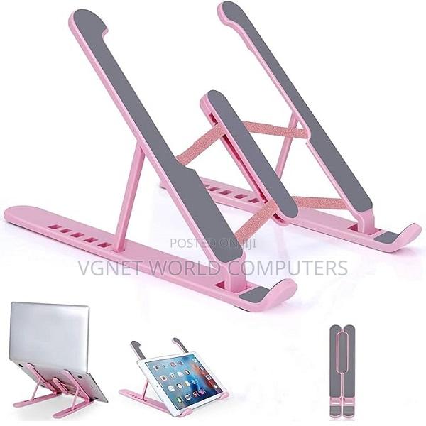 Aluminium Portable Stand Pink for Ladies