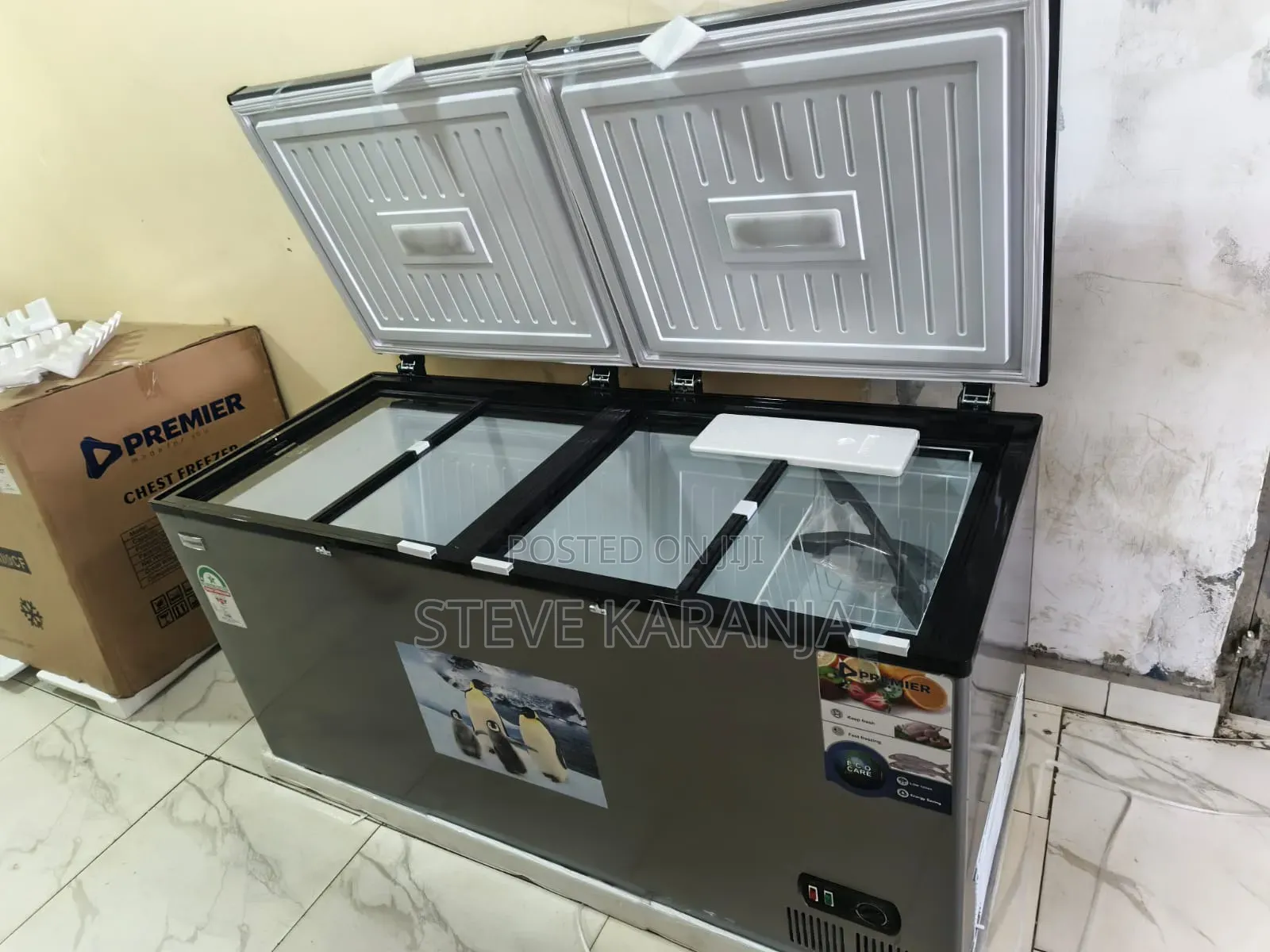 Premier Cold Storage Freezer, 500l, Large Capacitu