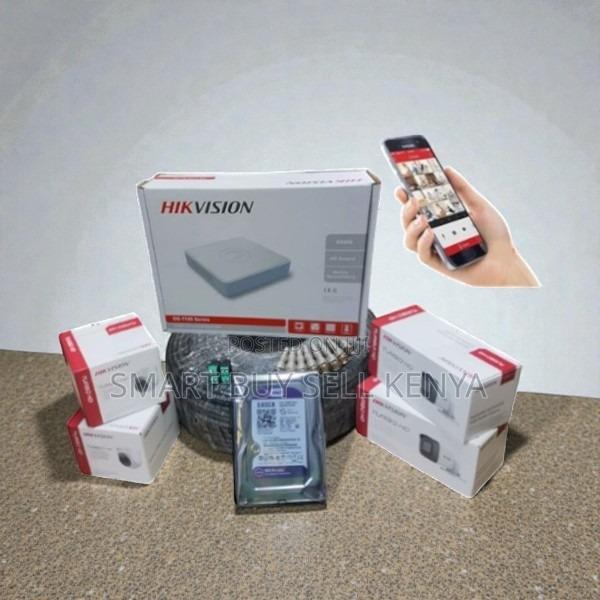 Hikvision 4 Turbo Hd 1080p 2mp CCTV System With Remote Viewing