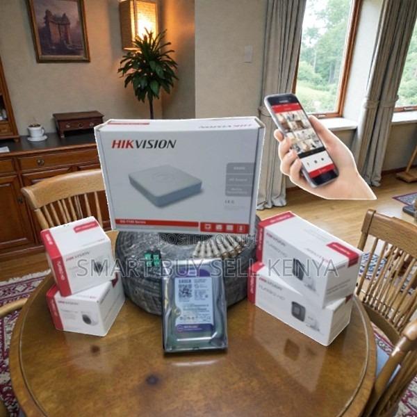 Hikvision 4 Turbo 2mp 1080p CCTV Camera System Easy Installation