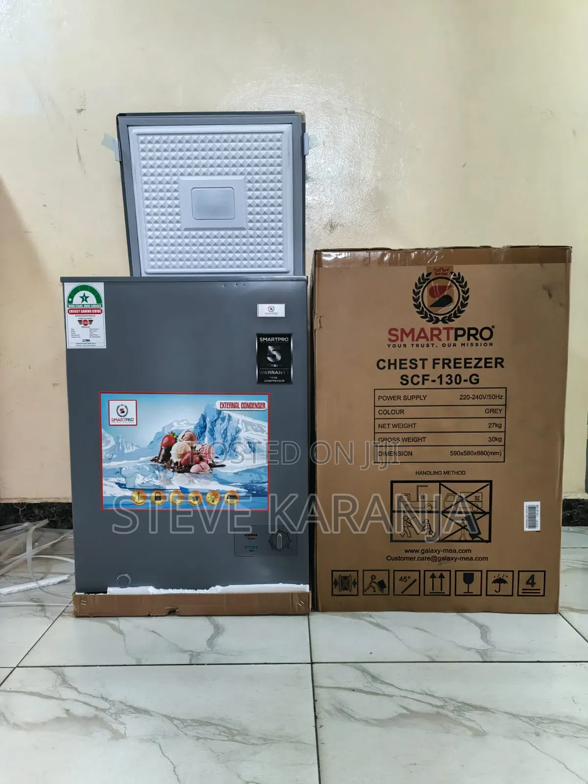 Smartpro 95l Chest Freezer