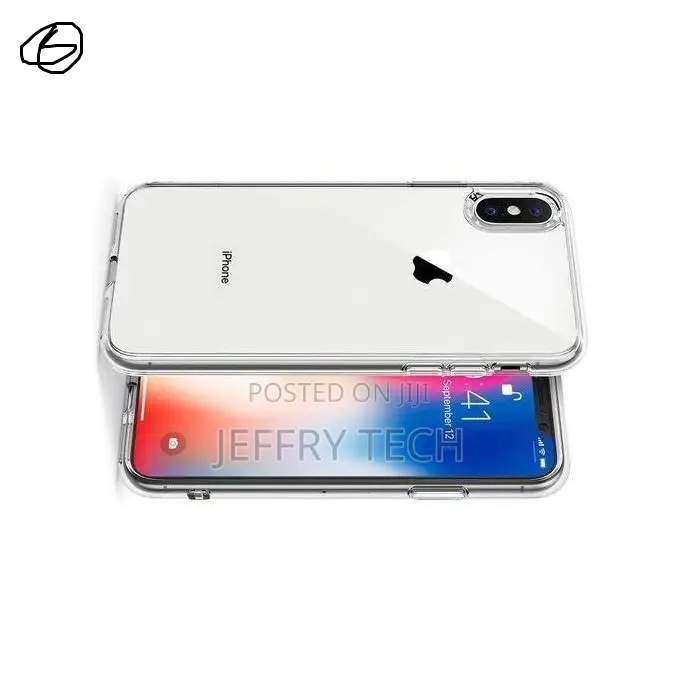 Zeasy iPhone X/Xs Clear Cover Gel Rubber Material