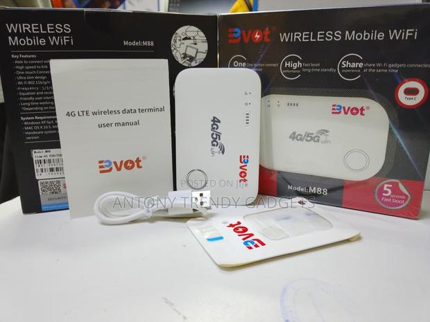 Smart Pocket Wifi Router Bvot M88 One-touch Connect - main view