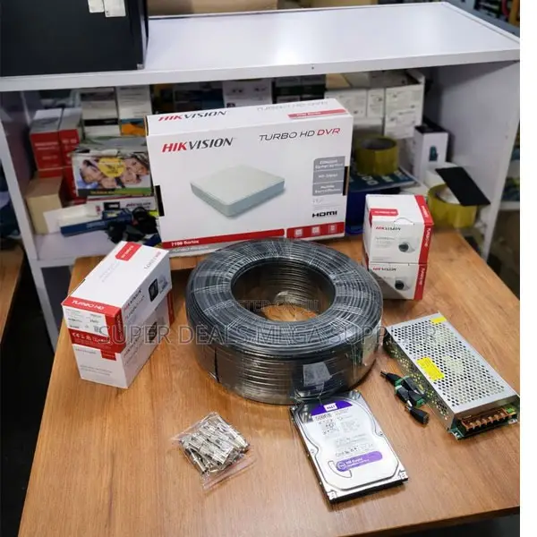 Hikvision 4 Turbo Hd 2mp CCTV System With Smart Ir Technology