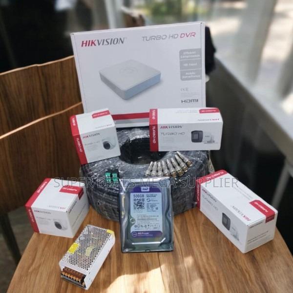 Hikvision 4 Turbo 2mp Hd CCTV System With Night Vision Cameras - main view