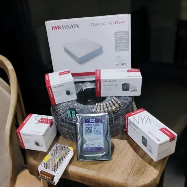 Hikvision 4 Turbo 2mp CCTV Camera System With Real Time Capture