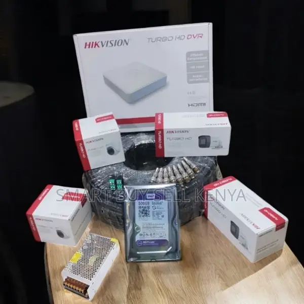 Hikvision 4 Turbo 1080p Hd CCTV System With Stunning Image Quality