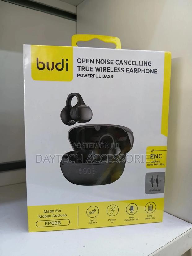 Budi Ep68b Wireless Bluetooth Open-Ear Clip