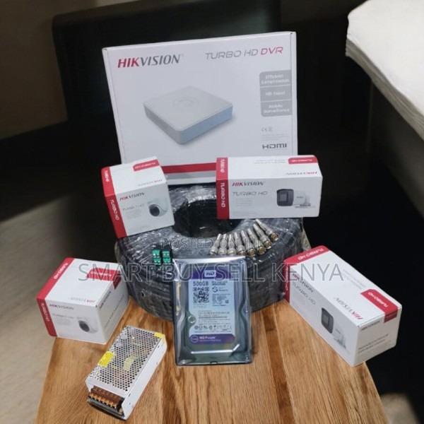 Hikvision 4 Turbo Hd 2mp CCTV System Ip66 Weatherproof Cameras