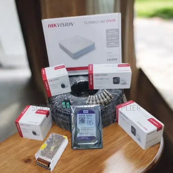 Hikvision 4 Turbo 1080p Full Hd CCTV Cameras System Ip66 Outdoor Rated