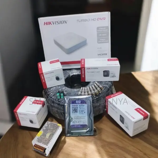 Hikvision 4 Turbo Hd 2mp CCTV System With Smart Ir Technology